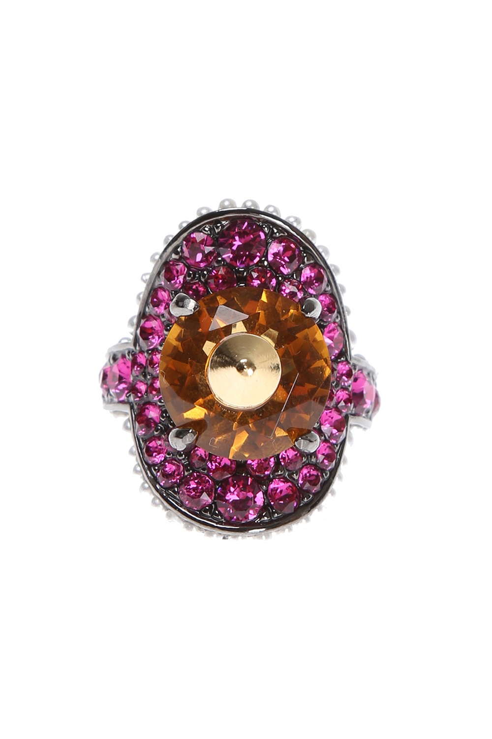 Multicolour Swarovski Crystal Ring Gucci - Vitkac Canada